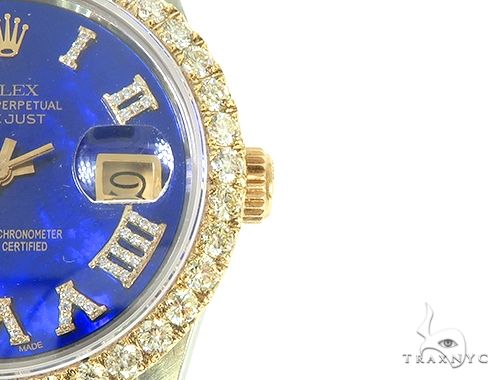 Two Tone Diamond DateJust 36mm Rolex Watch 65814 - Image 5