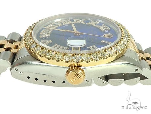 Two Tone Diamond DateJust 36mm Rolex Watch 65814 - Image 6