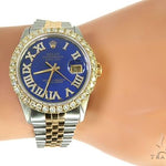 Two Tone Diamond DateJust 36mm Rolex Watch 65814 - Image 9