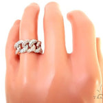Two Tone Diamond Miami Cuban Link Ring 65823 - Image 6