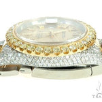 Two Tone Mens Diamond DateJust 41mm Rolex Watch 65813 - Image 6