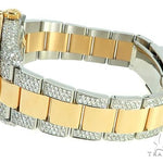 Two Tone Mens Diamond DateJust 41mm Rolex Watch 65813 - Image 7