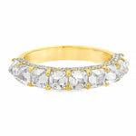 Upside Down Asscher Diamond Band 70825 - Image 1