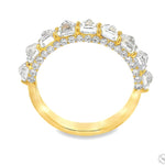 Upside Down Asscher Diamond Band 70825 - Image 5