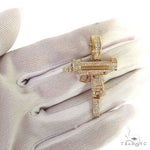 Uzi submachine Gun Diamond Pendant 68880 - Image 7