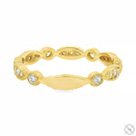 Vintage Inspired Diamond Band 70791 - Image 3