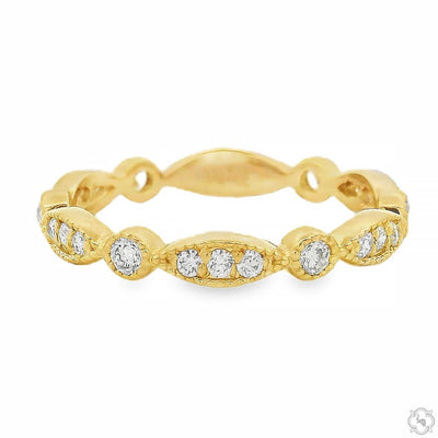 Vintage Inspired Diamond Band 70792 - Image 1