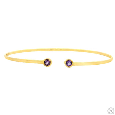 Violet Light Open Bangle 70606 - Image 1