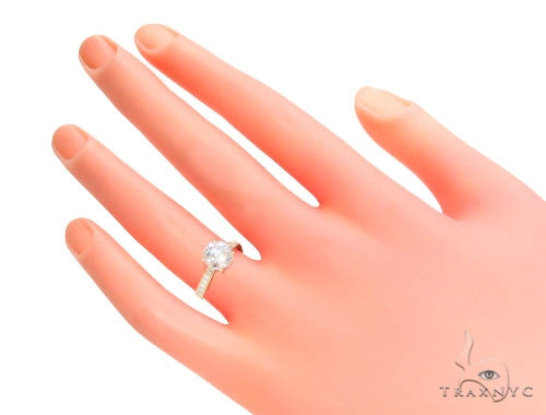 Prong Diamond Engagement Ring 44527 - Image 7