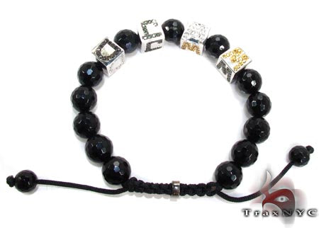 WWJD (What would Jesus do) Diamond Bracelet 28003 - Image 6