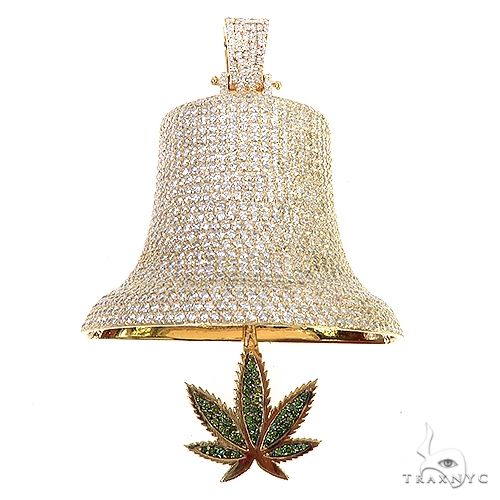 Weed Leaf Bell Pendant 67163 - Image 1
