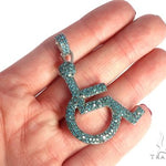 White Gold Handicap Figure Pendant 65494 - Image 5