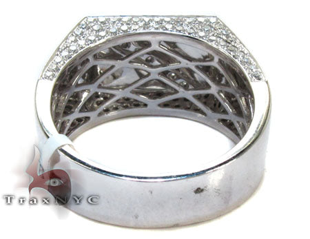 White Gold Pave Prong Diamond Ring 22610 - Image 6