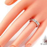 White Gold Round Cut Channel Diamond Ring 24969 - Image 8