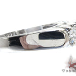 White Gold Round Cut Prong Diamond Anniversary Ring 23462 - Image 5