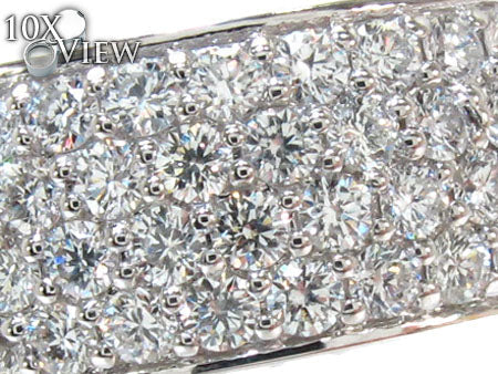 White Gold Round Cut Prong Diamond Ring 22982 - Image 3