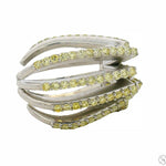 Wrap Around Spider Diamond Ring .925 Silver 70776 - Image 4