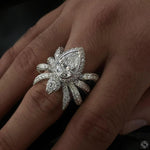 Wrap Around Spider Diamond Ring 70752 - Image 6