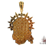 Black Diamond XL Jesus Head Pendant 28844 - Image 6