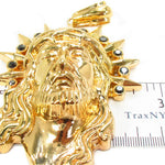 Black Diamond XL Jesus Head Pendant 28844 - Image 7
