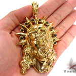 Black Diamond XL Jesus Head Pendant 28844 - Image 9