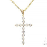 YG Enzo Diamond Cross Necklace 65314 - Image 1
