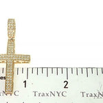 14K Gold Diamond Cross Pendant 66176 - Image 7