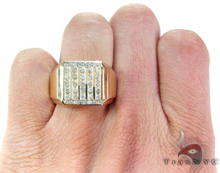 Yellow Gold Mens Jewelry Ring 25182 - Image 7