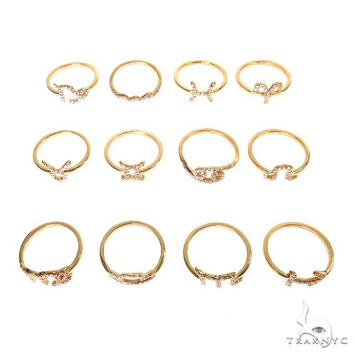 Zodiac Sign Diamond Ring 69717 - Image 10