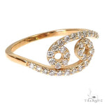 Zodiac Sign Diamond Ring 69717 - Image 2