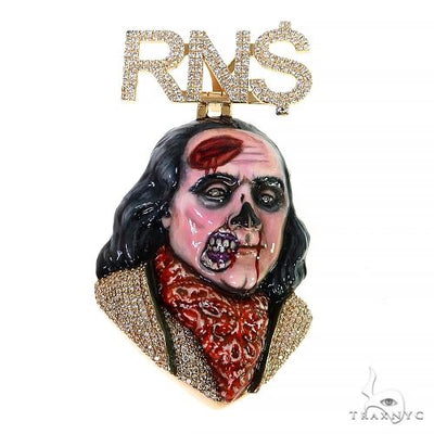 Zombie Ben Franklin Pendant 68093 - Image 1