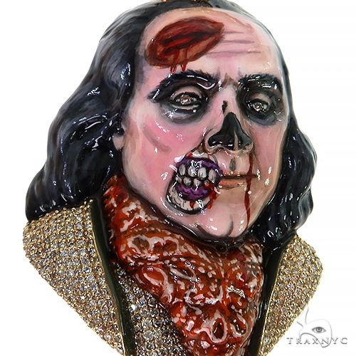 Zombie Ben Franklin Pendant 68093 - Image 3