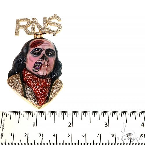 Zombie Ben Franklin Pendant 68093 - Image 5