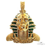 Zombie Skeleton Pharaoh Head Pendant 68805 - Image 1