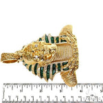 Zombie Skeleton Pharaoh Head Pendant 68805 - Image 7