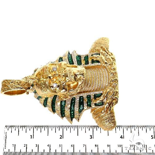 Zombie Skeleton Pharaoh Head Pendant 68805 - Image 7