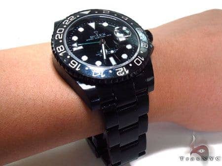 Rolex GMT Master II Black DLC/PVD 16710 32830 - Image 12