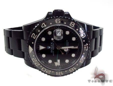 Rolex GMT Master II Black DLC/PVD 16710 32830 - Image 4