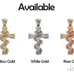 Cobra Cross Diamond Pendant 63956 - Image 9