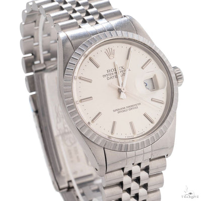 Rolex Datejust 36mm 16014 Silver Stick Dial Jubilee Bracelet 69730 - Image 1