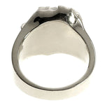 .925 Silver African Lion Face Ring 66469 - Image 5