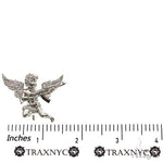 .925 Silver Baby Angel With Ak Gun Pendant 69797 - Image 5