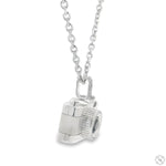 .925 Silver Camera Pendant Set 70809 - Image 3