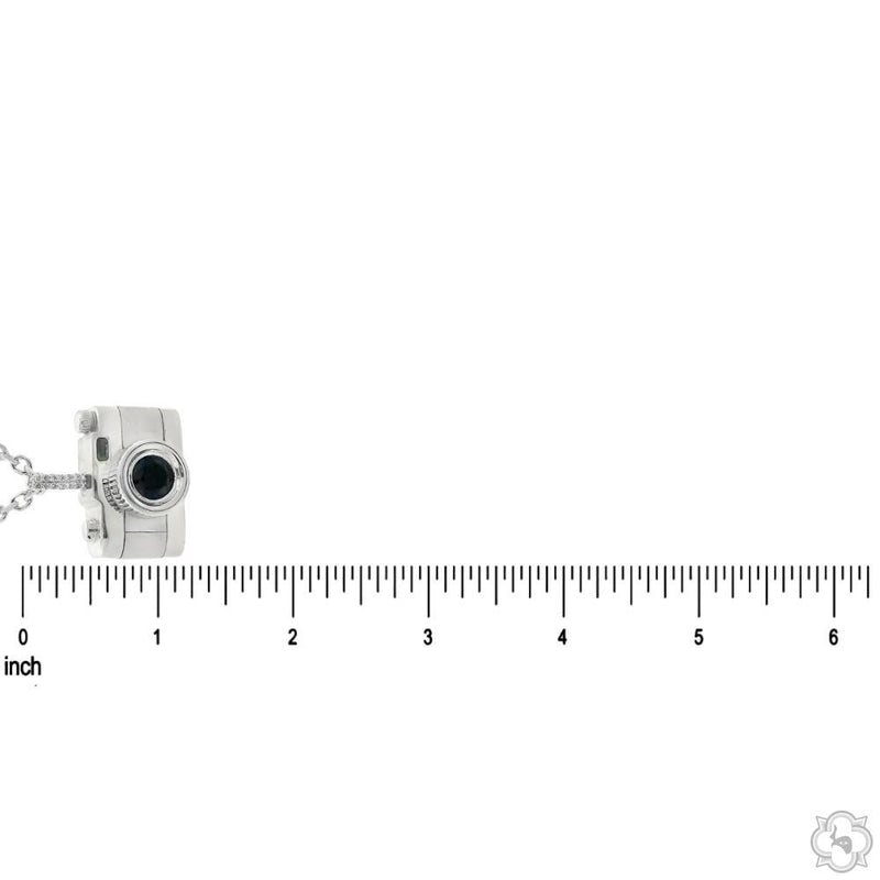 .925 Silver Camera Pendant Set 70809 - Image 8