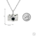 .925 Silver Camera Pendant Set 70809 - Image 9