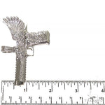 .925 Silver Desert Eagle Gun Pendant Large 69153 - Image 6