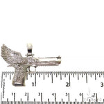 .925 Silver Desert Eagle Gun Pendant Small 69121 - Image 5