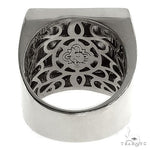 .925 Silver Diamond Pyramid Evil Eye TraxNYC  Ring 66461 - Image 4