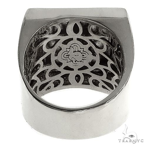 .925 Silver Diamond Pyramid Evil Eye TraxNYC  Ring 66461 - Image 4