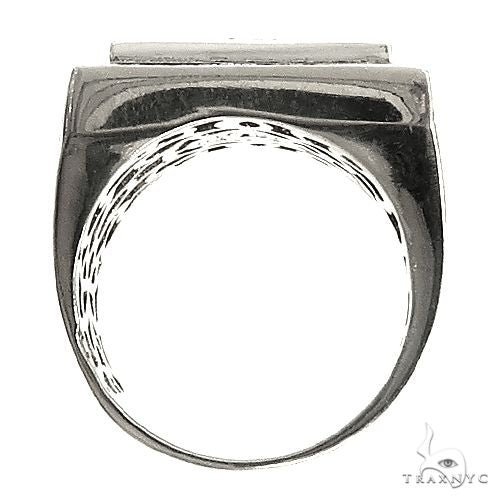 .925 Silver Diamond Pyramid Evil Eye TraxNYC  Ring 66461 - Image 5